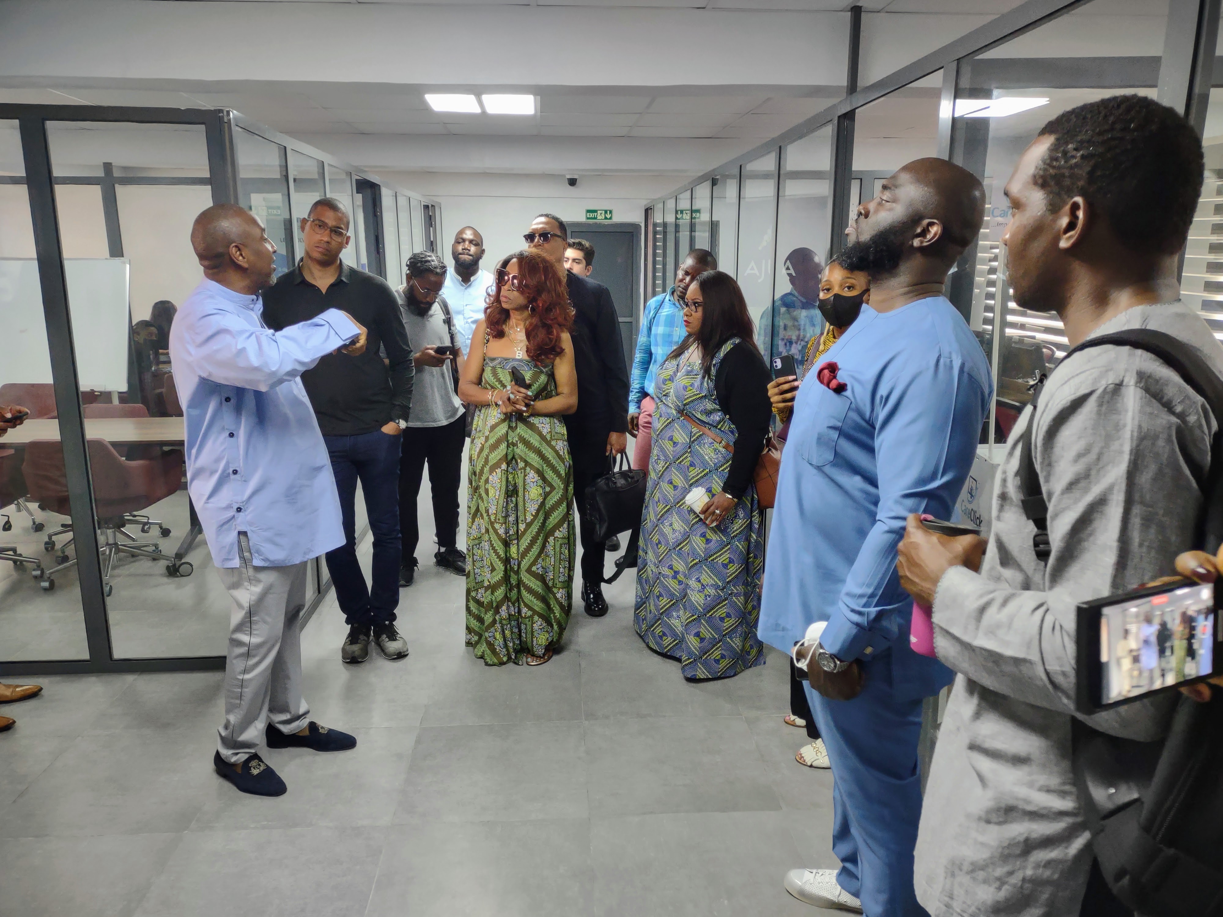 Meeting with Dr. Akintoye Akindele — a leading African investor and advocate for continental growth