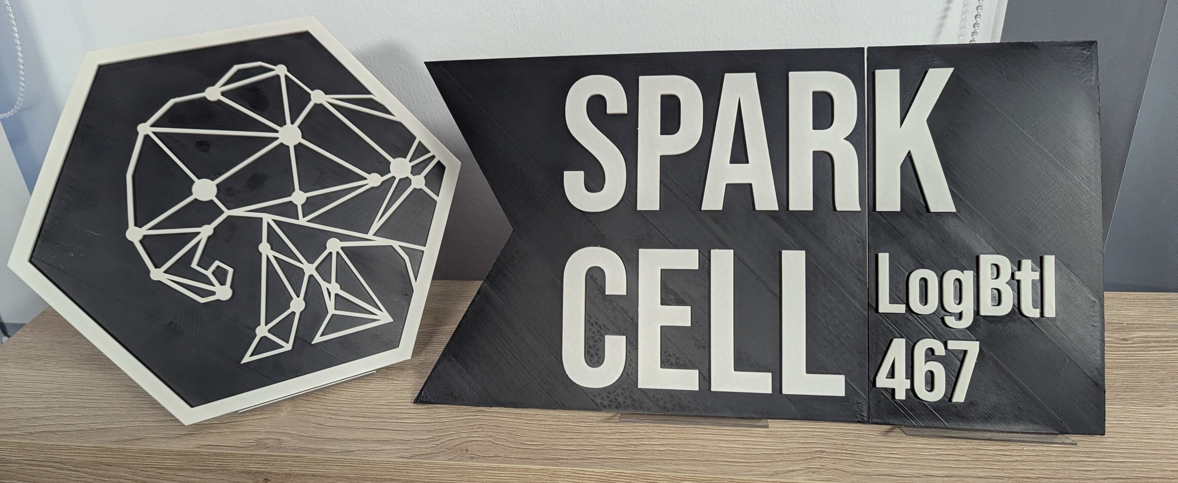 Spark Cell sign for LogBtl 467 — a decentralised innovation unit embedded in an operational Bundeswehr battalion