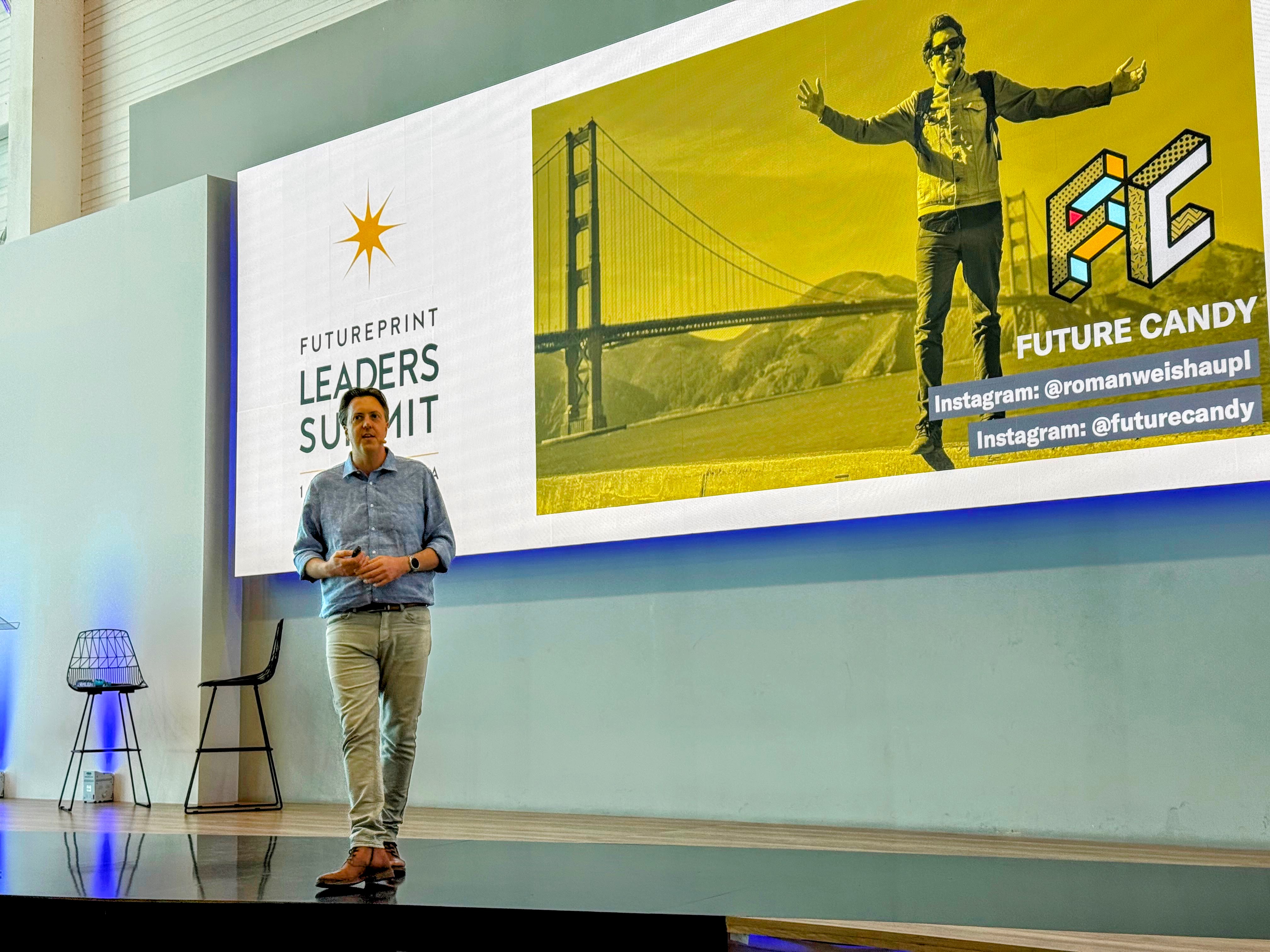 Roman Weishäupl als Speaker beim FuturePrint Leaders Summit