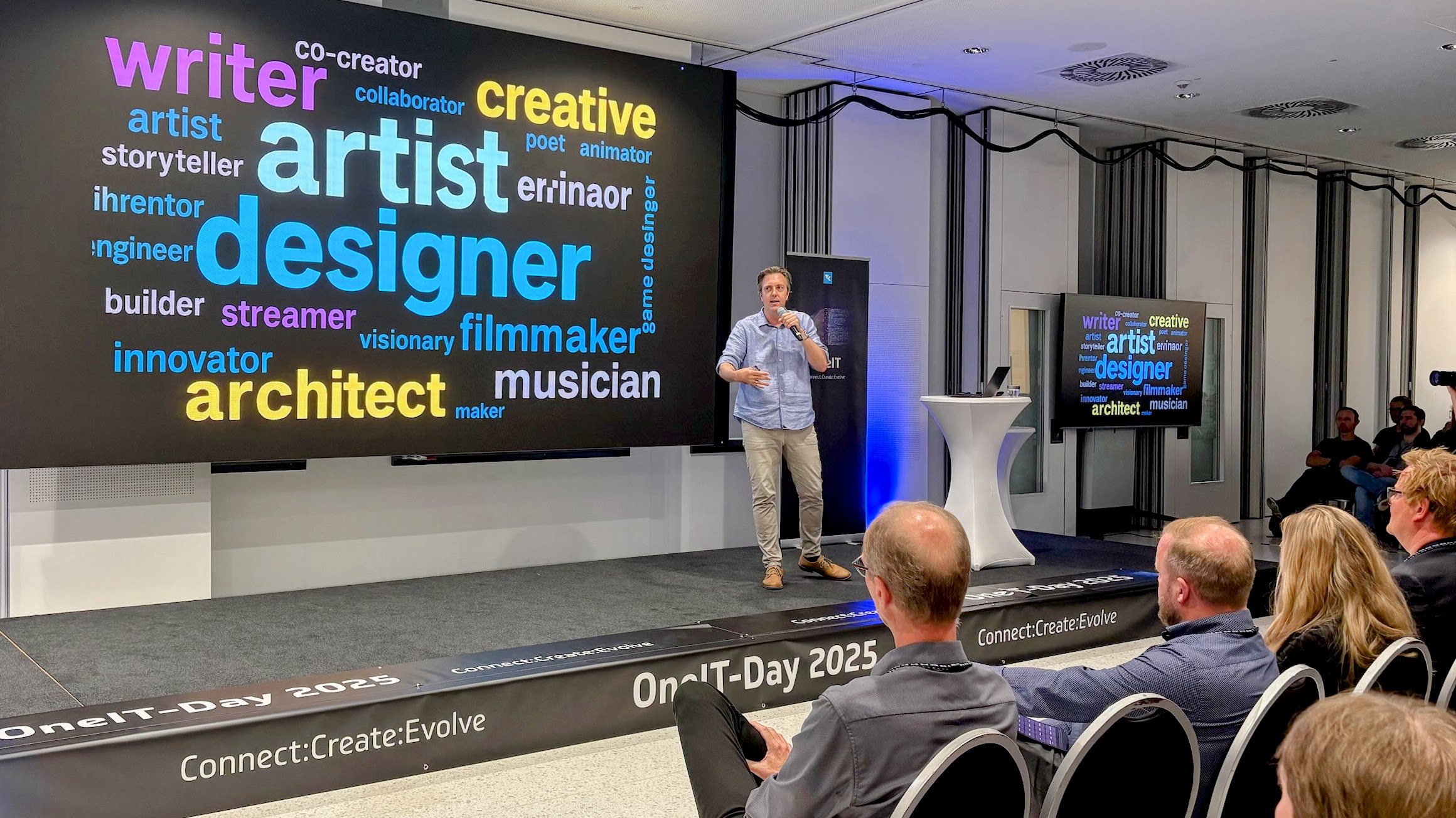 Roman Weishäupl spricht auf dem OneIT Day – Keynote zu digitaler Transformation